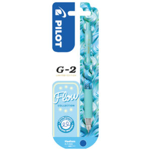 Roler gel grip 0,7mm G2 Flow Pilot BL-G27-FLL-L (plavi ispis) plavi blister
