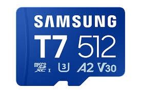 Memorijska kartica SD micro Samsung T7 512GB + Adapter MB-MB512T/WW