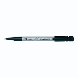 Flomaster Pilot, permanent Twin Marker CD-DVD, SCA-TMCD-B, 0,8 mm, crni