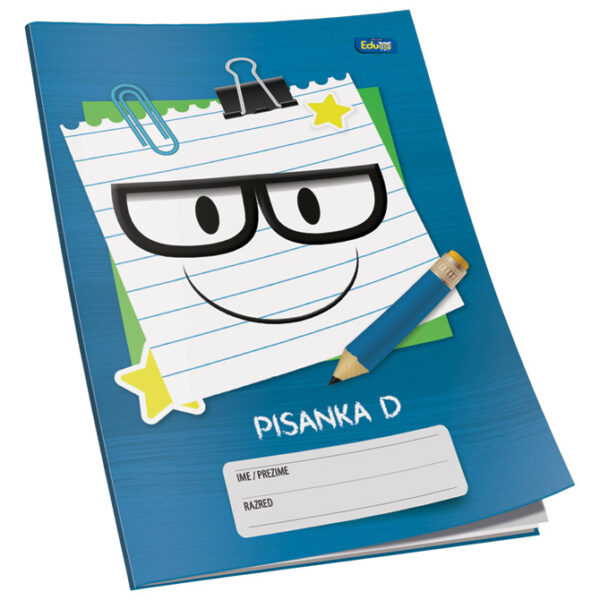 Obrazac školski pisanka "D" za 4razred Educa - Slika 5