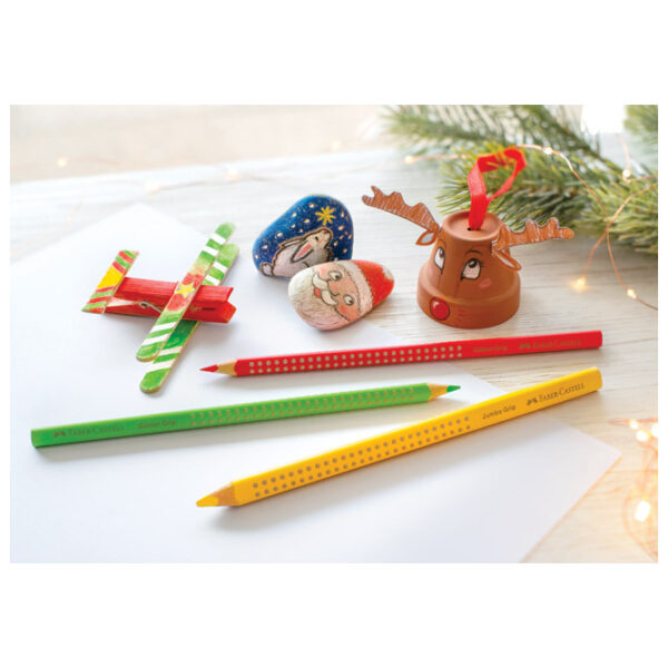 Boje drvene   6boja Jumbo Grip Faber-Castell 110906 - Slika 6