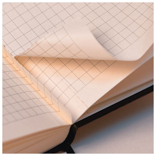 Notes A6 karo 96L šamoa 80g s gumicom Kompagnon Brunnen 10-55218-05 crni - Slika 5