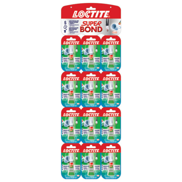 Ljepilo trenutačno  3g Loctite Super Bond Liquid Henkel 1409561 blister - Slika 2