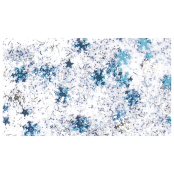 Ljepilo glitter konfeti 50ml Pahulje Knorr Prandell 21-8099204 plavo - Slika 2