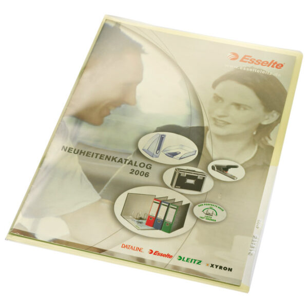Fascikl "L" 150my pvc A4 Leitz 41000215 žuti - Slika 2