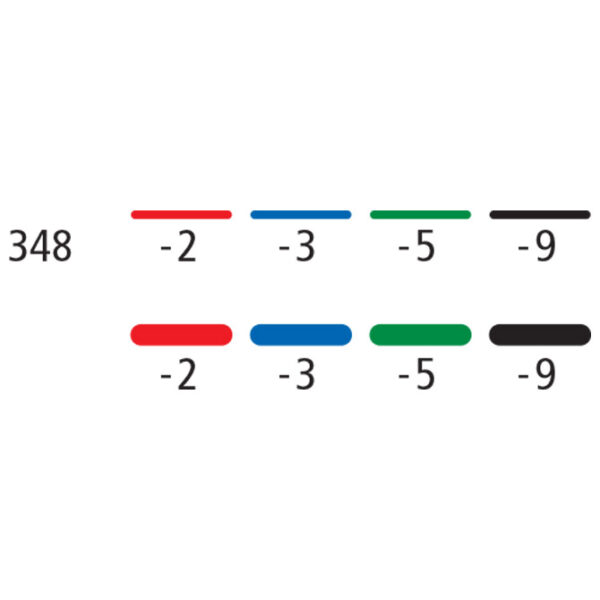 Marker permanentni obostrani pk4 Lumocolor Staedtler 348 SWP4 sortirano - Slika 4