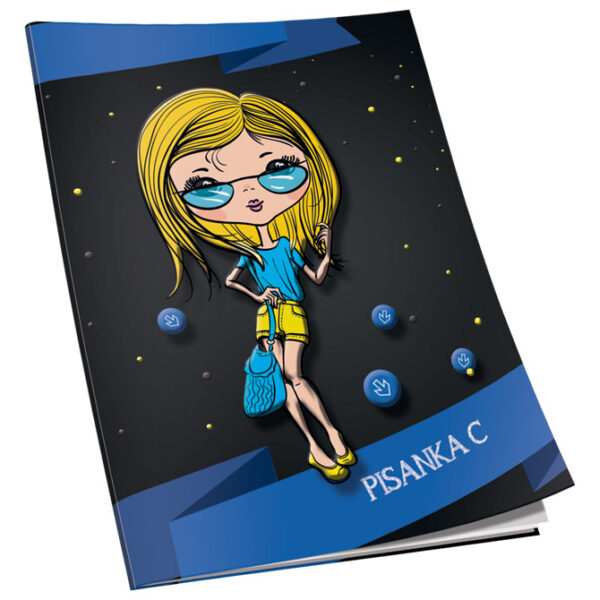 Obrazac školski pisanka "C" za 2 i 3razred Soft+ Connect Girl
