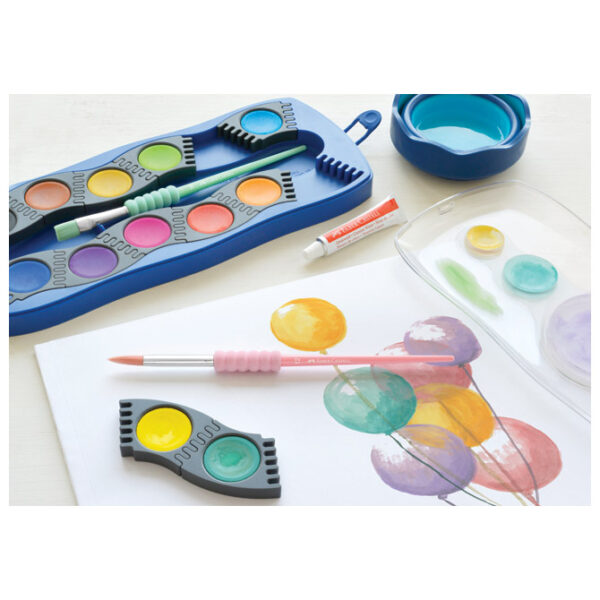 Set kistova od sintetičkih vlakana pk4 Faber-Castell 481620 pastel blister - Slika 6