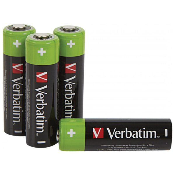 Baterija za punjenje 1,2V AA pk4 Verbatim 49517 LR6 blister - Slika 2