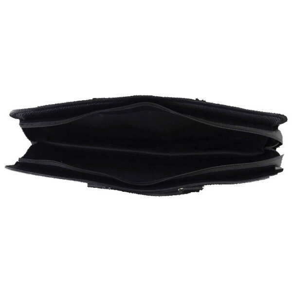 Torba poslovna za notebook 15,6" kožna ženska Galko 13-0553-1007 crna - Slika 4