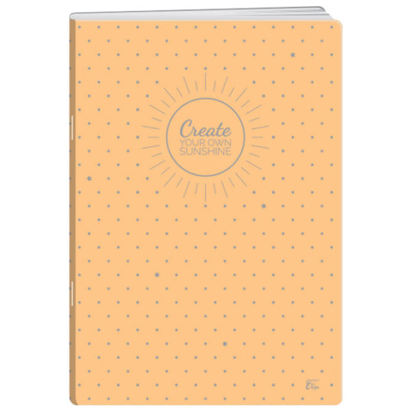 Teka meki uvez A4 crte 52+2L 80g Dots Elisa - Slika 4