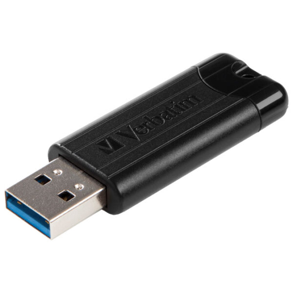 Memorija USB 64GB 3.0 PinStripe Verbatim 49318 crni blister - Slika 2
