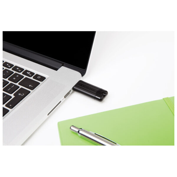 Memorija USB 64GB 3.0 PinStripe Verbatim 49318 crni blister - Slika 6