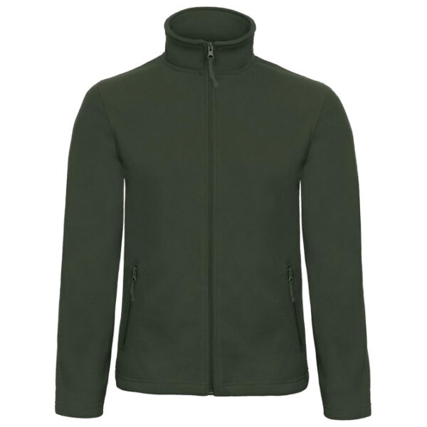 Jakna zip-flis B&C ID.501 280g zelena M