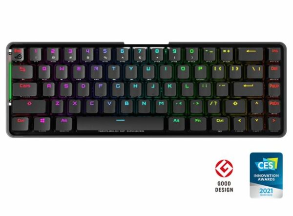 Tipkovnica ASUS ROG Falchion Mehanička 65% veličina