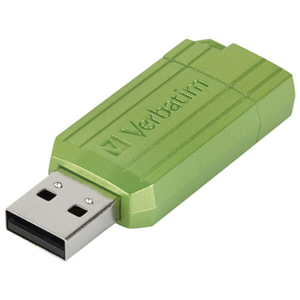 Memorija USB 64GB 2.0 PinStripe Verbatim 49964 zelena blister - Slika 3