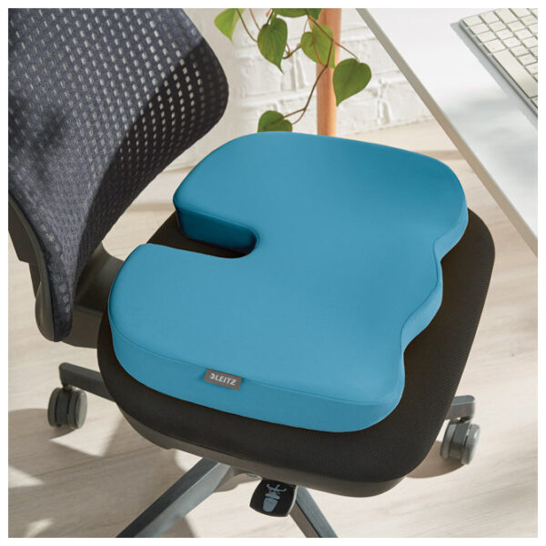 Jastuk za stolicu ergonomski Ergo Cosy Leitz 52840061 plavi - Slika 4
