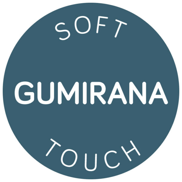 Olovka kemijska metalna gumirana+touch pen YFA 2665C Bergen crno/antracit - Slika 2