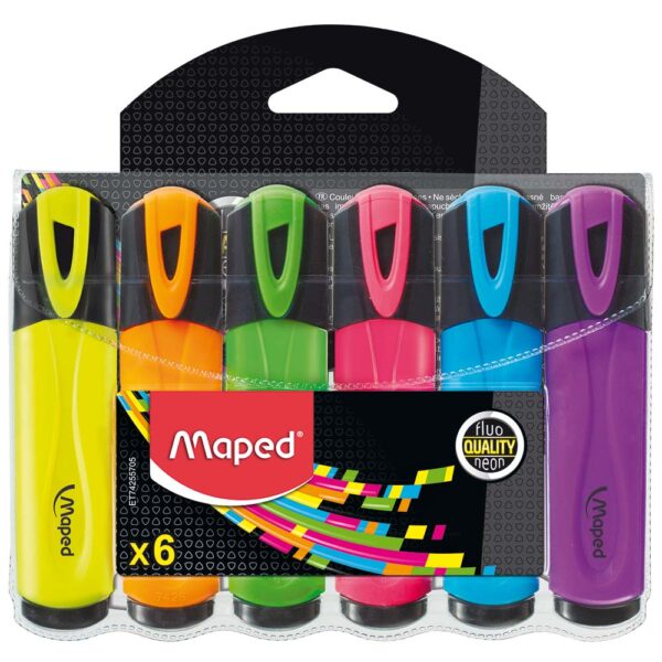 Textmarker Maped classic 6/1 etui