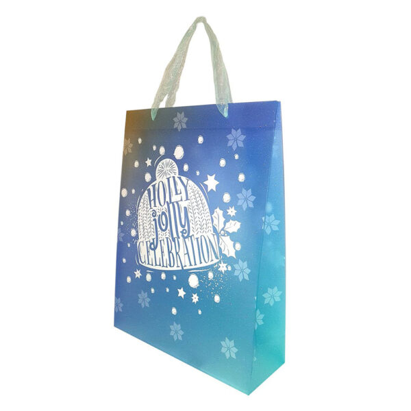 Vrećica ukrasna Spree art.75351 ,25X8,5X33 cm, mat, PP, Božić