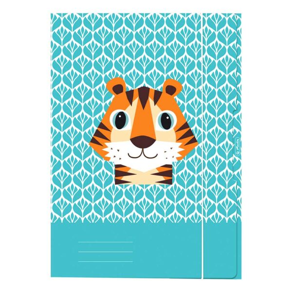 Fascikl s klapnama i gumicom, A3, Tigar, Herlitz