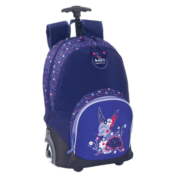 Torba školska Bodypack na kotačima Fox ljubičasta MML18591