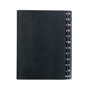 Mapa registar A4 A-Z, Herlitz crna