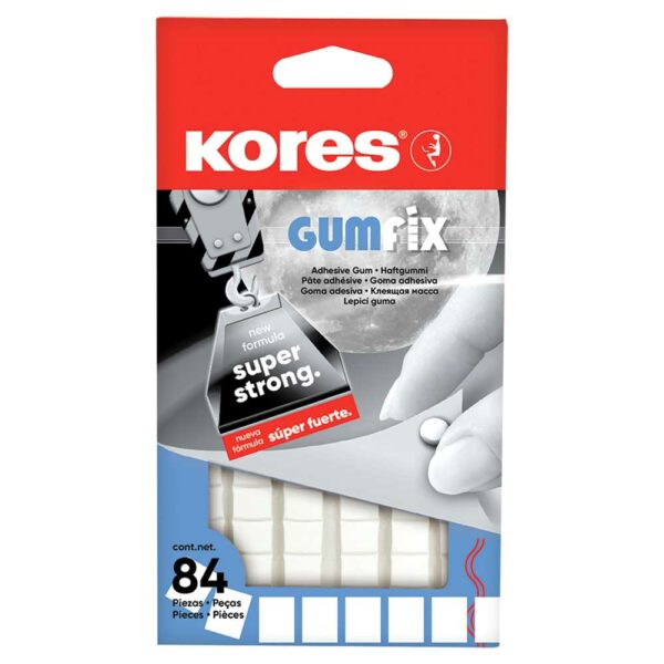 Ljepilo Kores Gumfix, 50 g, samoljepljivi jastučići 84/1