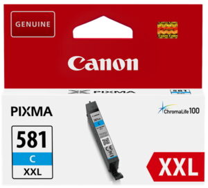 Tinta Canon CLI-581XXL, cyan, 820 str. / 11,7ml