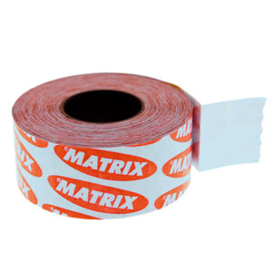 Etikete samoljepive u roli, 26x12 mm, bijele, ovalne E26120