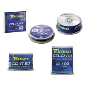 CD-R Traxdata 700 MB/80min 52x, cake, 25/1
