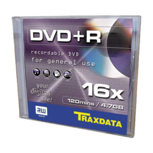 DVD+R Traxdata 4,7 GB/120 min 16x, box, 1/1