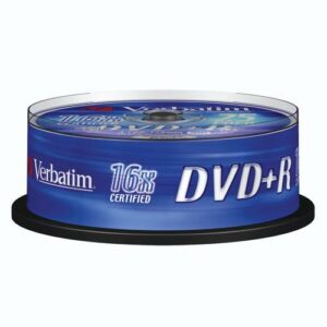 DVD+R Verbatim 43500 1/25 spindle 16x