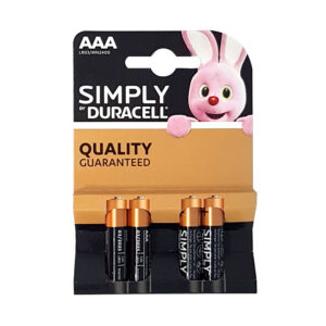 Baterija Duracell alkalna simply LR03 / MN2400 AAA 4/1 1,5V