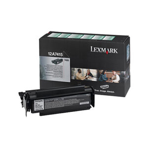 Toner Lexmark 12A7415, black