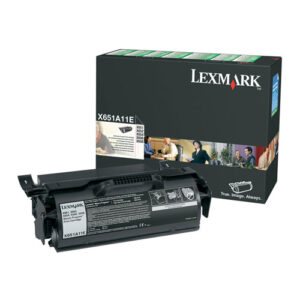 Toner Lexmark X651H11E, black
