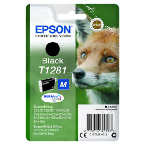 Tinta Epson T12814 black, 170 str. / 5,9 ml
