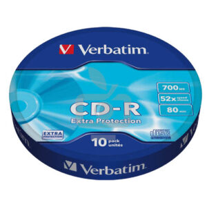 CD-R 700 Mb 80 min 52x spindle Verbatim 10/1 43725