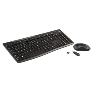 Tipkovnica + miš Logitech, MK270 crna
