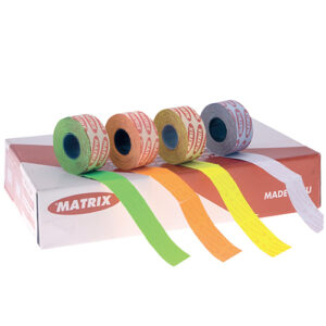 Etikete samoljepive u roli, 24x16 mm, sortirano