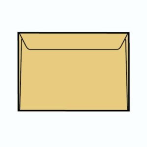 Kuverte 229x324 mm C4-AD, natron