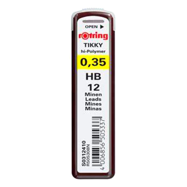 Mine za tehničku olovku Rotring, 0.35 mm HB, S0312410