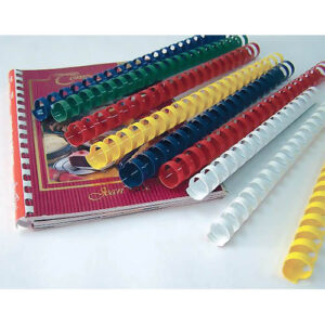 Spirale za uvez plastične, 25 mm, 50/1, crne Fellowes