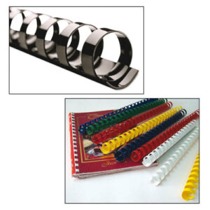 Spirale za uvez plastične, 6 mm, 100/1, plave Fellowes