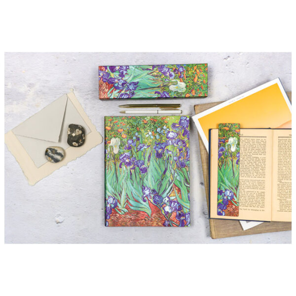 Kutija ukrasna za pisaći pribor Van Gogh Irises Paperblanks PA8208-8 - Slika 2
