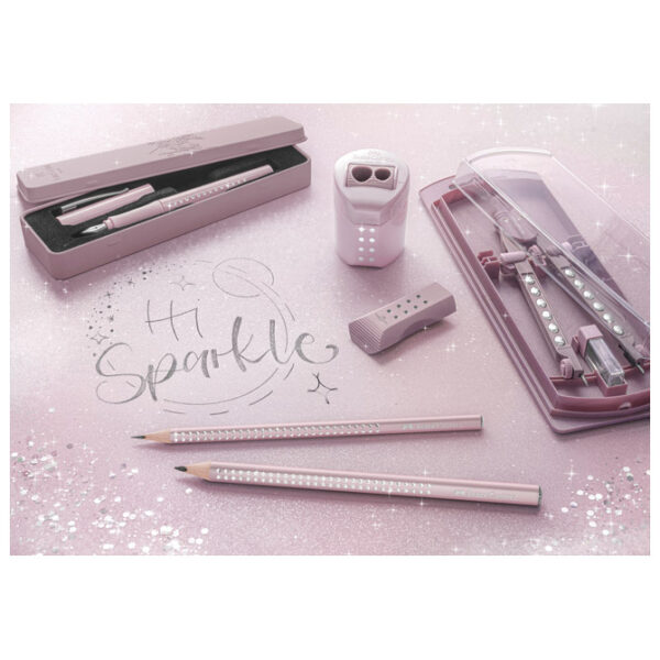 Nalivpero Sparkle (M) Faber Castell 140875 metalik rozo - Slika 5