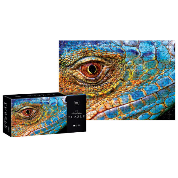 Puzzle 250 kom Colorful nature 5 Lizard Interdruk - Slika 2