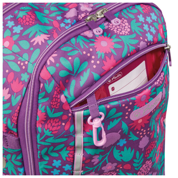 Ruksak školski anatomski Ultimate Flowers Herlitz 50026920!! - Slika 4