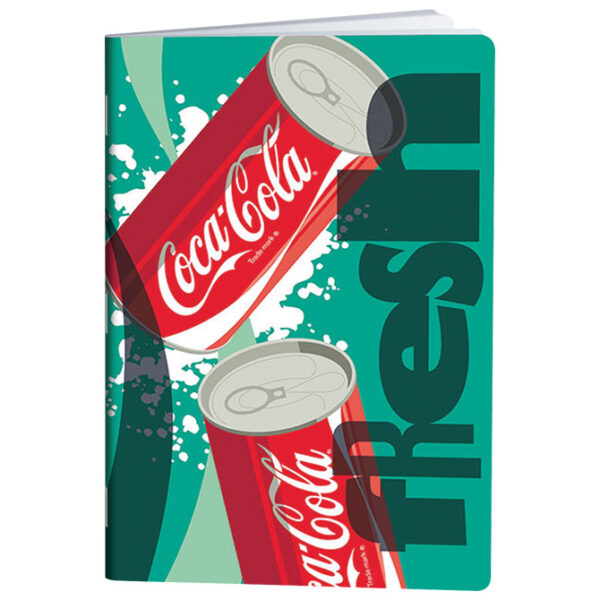 Teka meki uvez A4 crte 40L 80g Coca-Cola Mar Mar - Slika 2