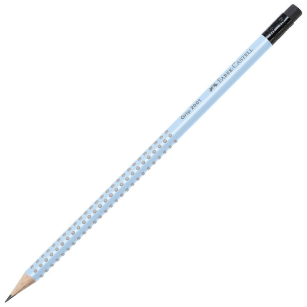 Olovka grafitna B s gumicom Grip 2001 u čaši pk72 Faber Castell 217270 sortirano - Slika 2